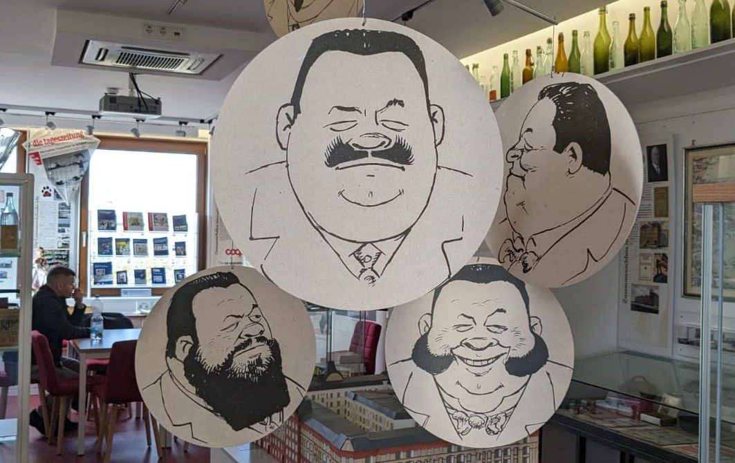 Karikaturen-Ausstellung in Hamburg